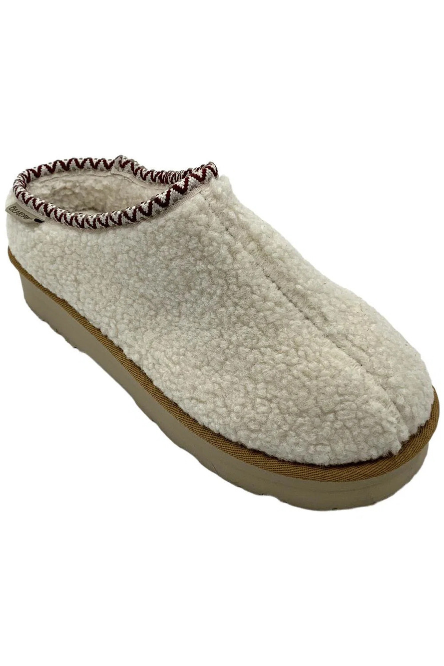 Bearpaw Women's Martis Snuggle Slippers White - Medium